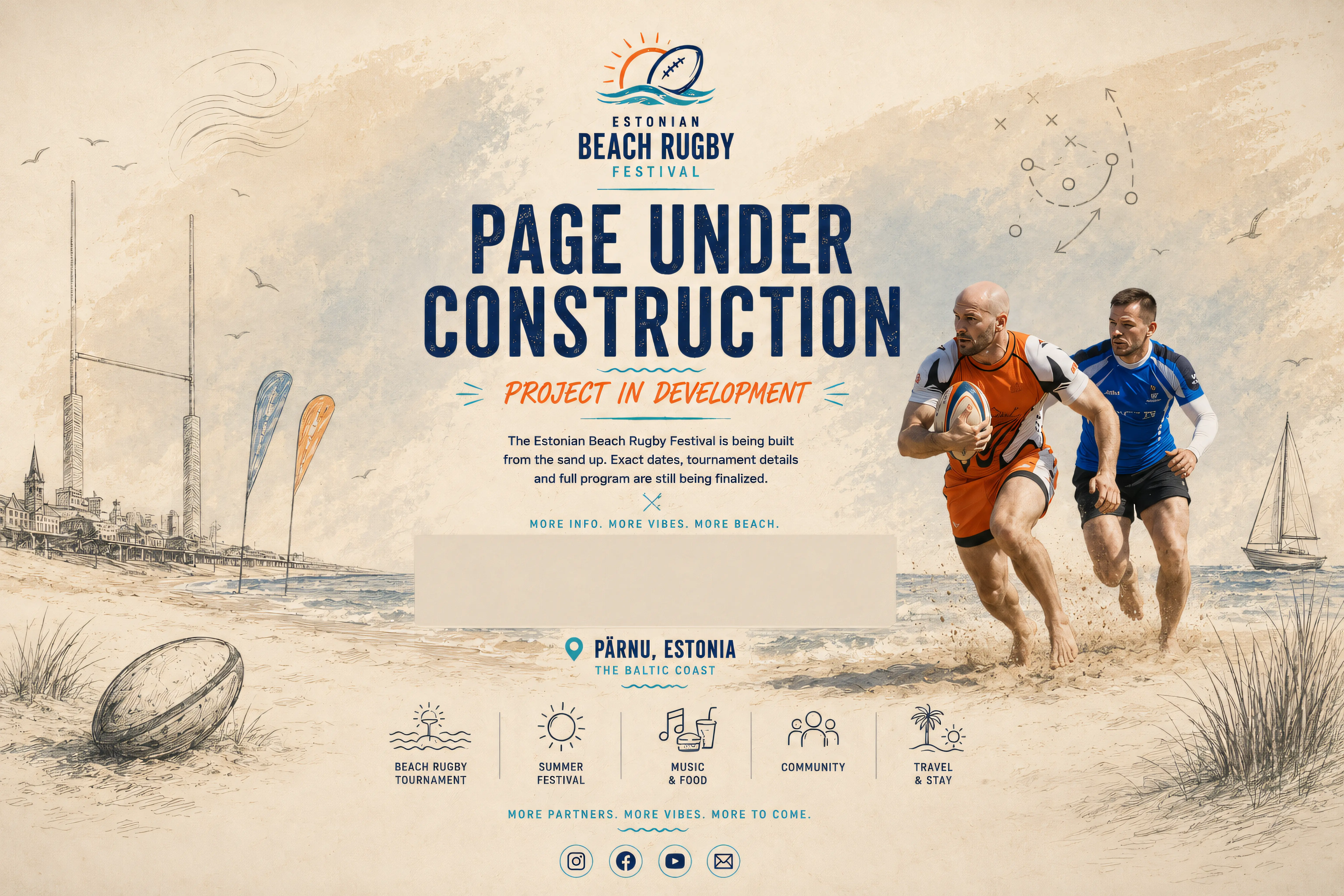 Estonian Beach Rugby Festival page under construction